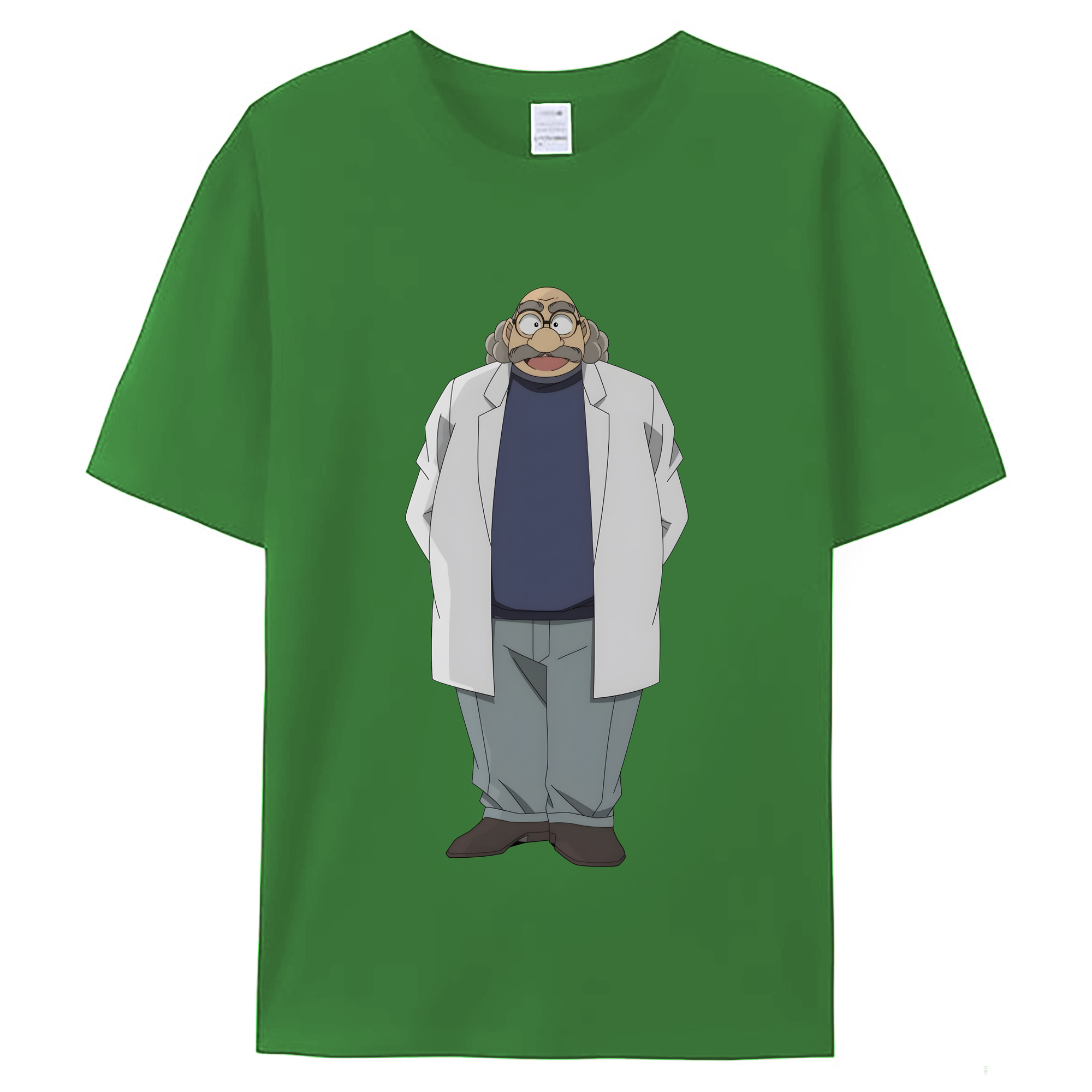 （画像用） 名探偵コナン あがさ ひろし Detective Conan Agasa Hiroshi レディースカジュアルプリントTシャツ（綿100％）